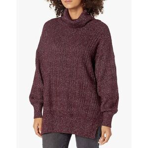 Lucky Brand Textured Stitch Turtleneck Sweater